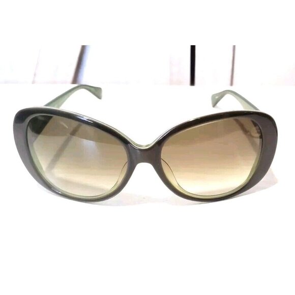 Diane Von Furstenberg Designer Oversized Sunglasses Oval Blaise DV575S Green main image 12